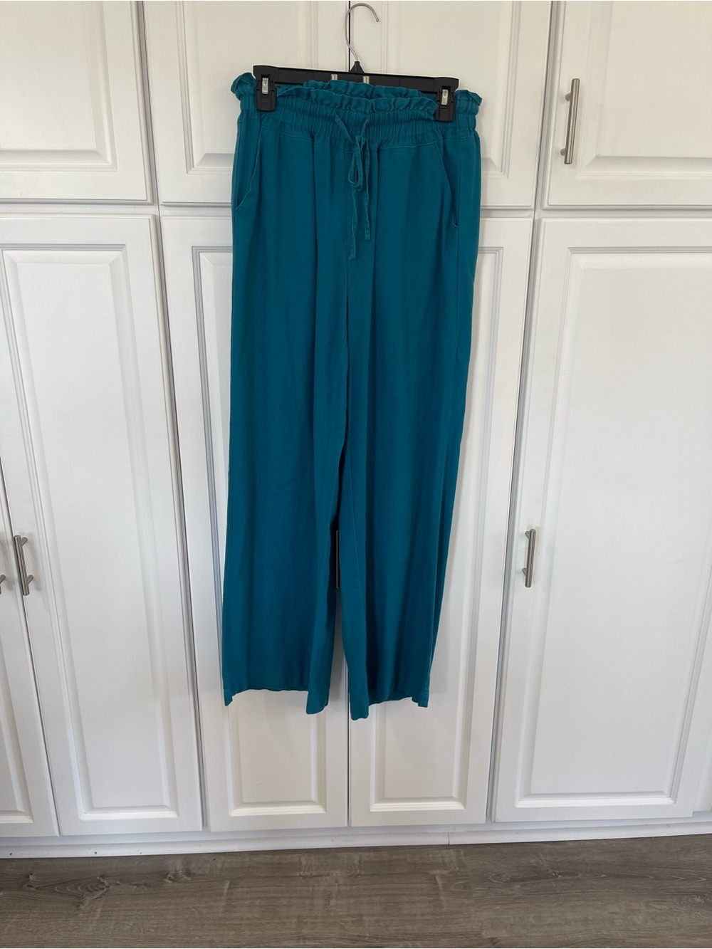 Rewash draw string pants medium M blue